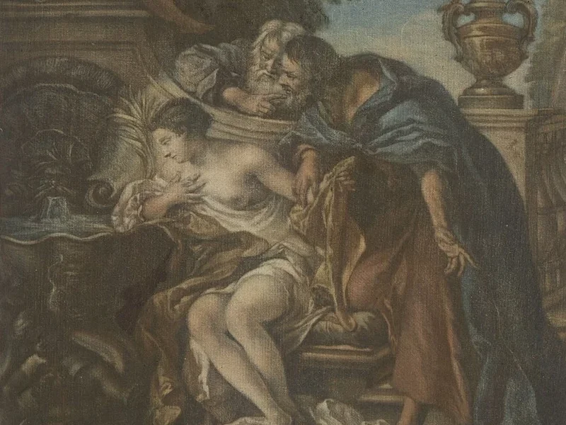 1711-Jacques Fabien Gautier-Dagoty - Suzanne e i vecchioni